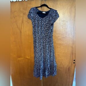 Universal Thread gathered waist midi dress